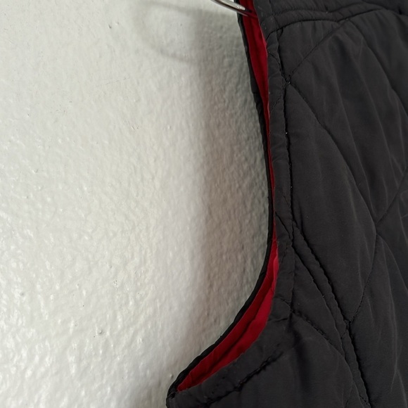 LAUREN Ralph Lauren RN 41331 black vest with red lining size S - Picture 6 of 13